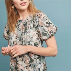 Anthropologie Maeve linen top